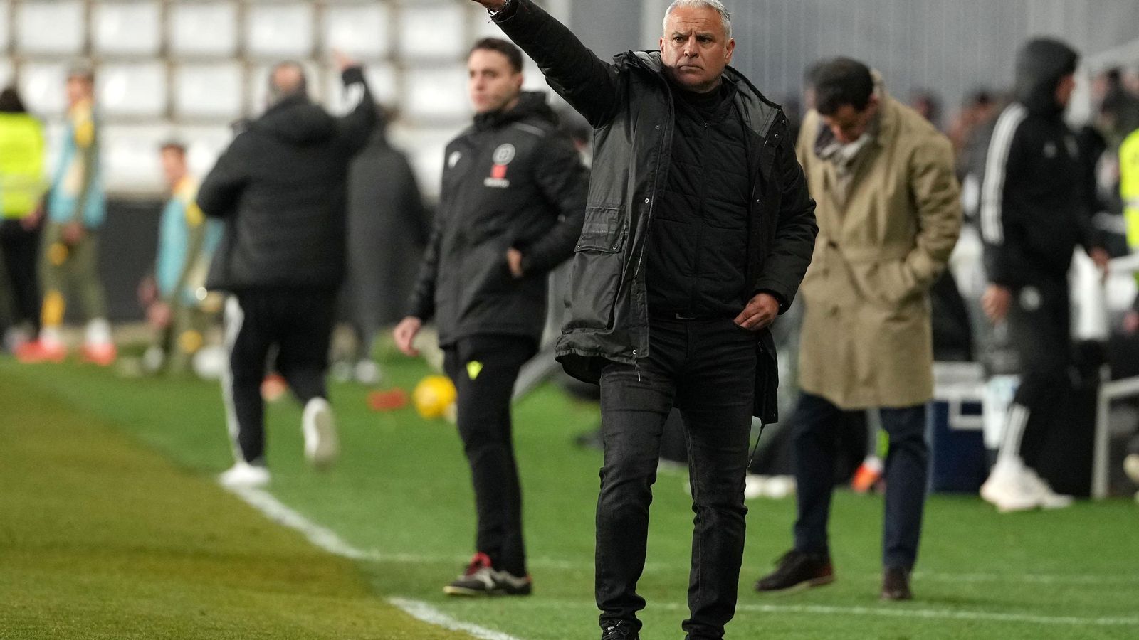 El Burgos-Málaga CF, en fotos