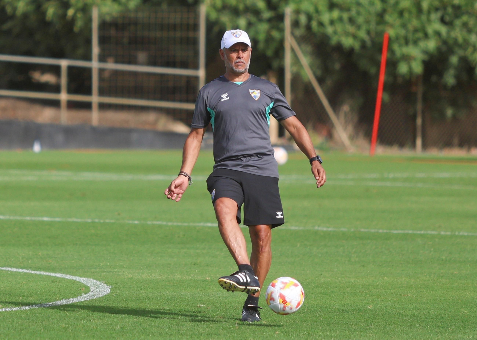 El paso de Sergio Pellicer por el Málaga CF, en fotos