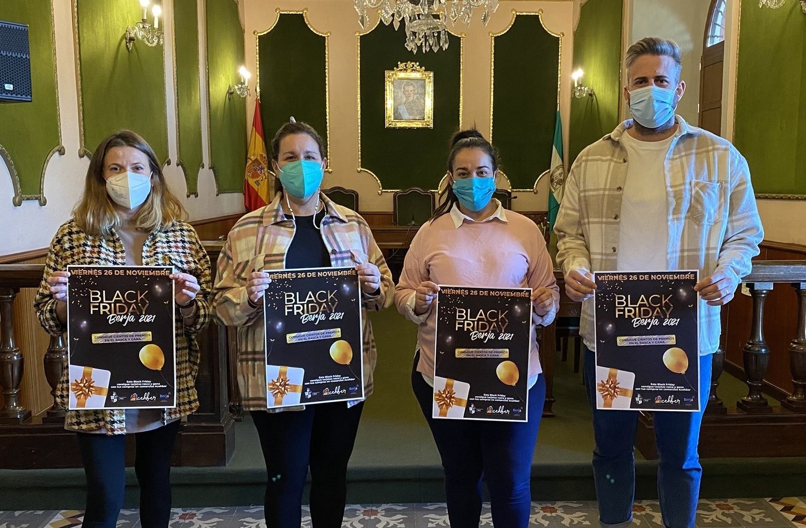 Más de una veintena de comercios de Berja se suman al Black Friday