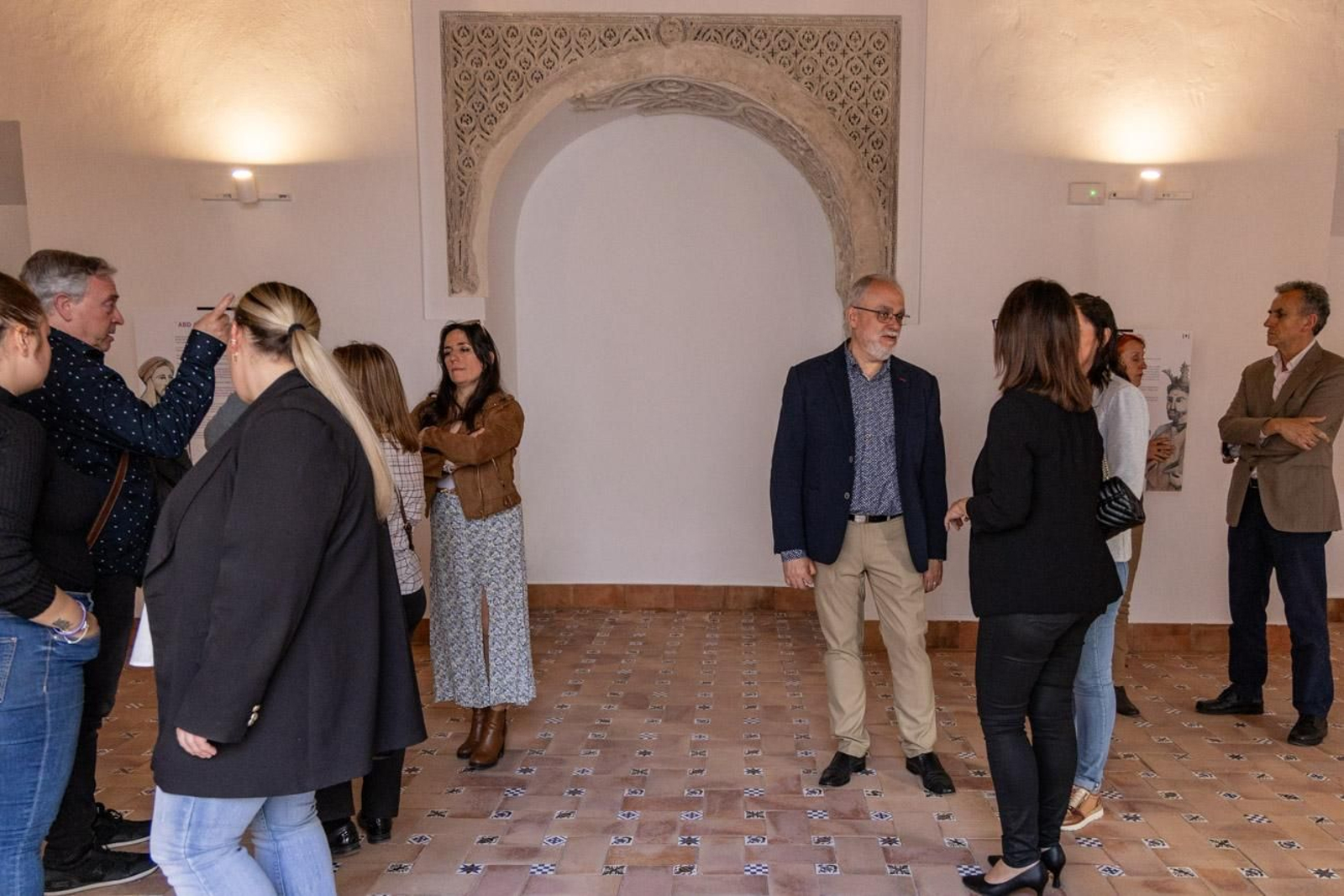 Reapertura del Salón Mudéjar tras su restauración, coincidiendo con la inauguración de la exposición 'Jaén: 825-2025' conmemorativa del 1.200 aniversario