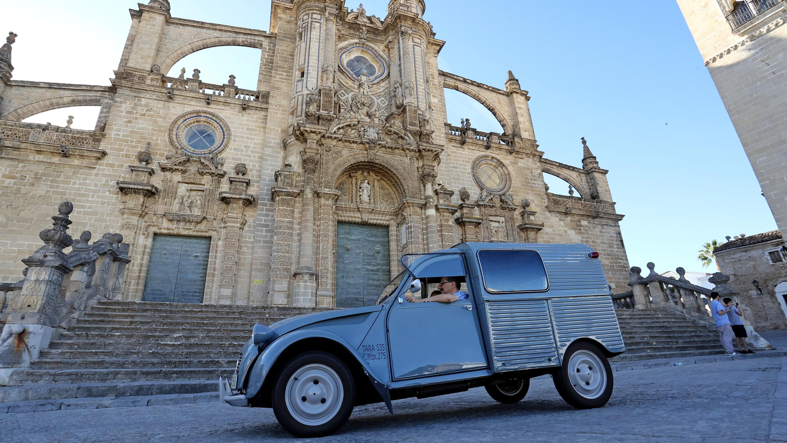 Ruta de Dyane 6 de la asociación Jacobea de Jerez