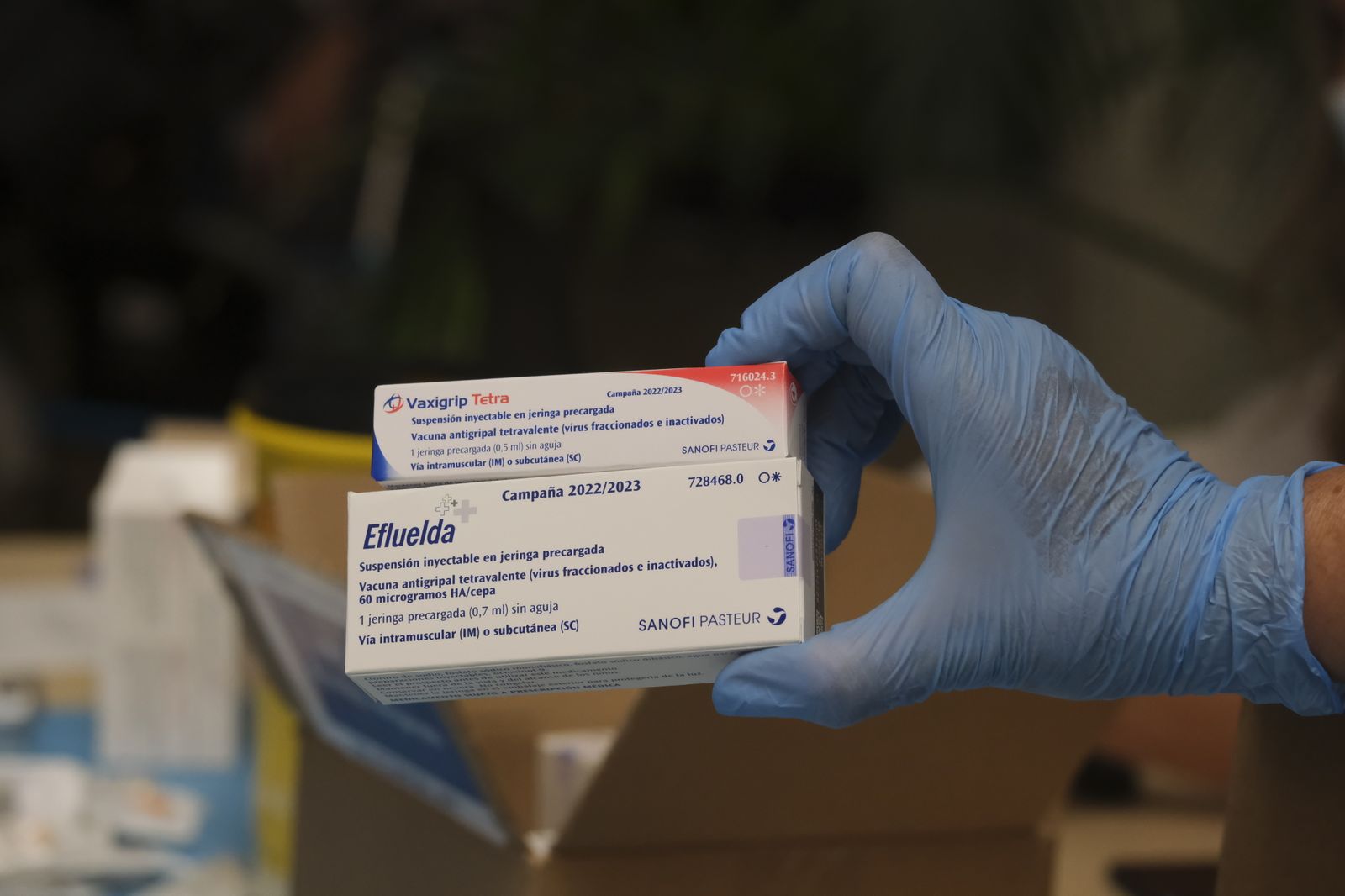 El inicio de la campaña de vacunación de la gripe en Córdoba, en imágenes