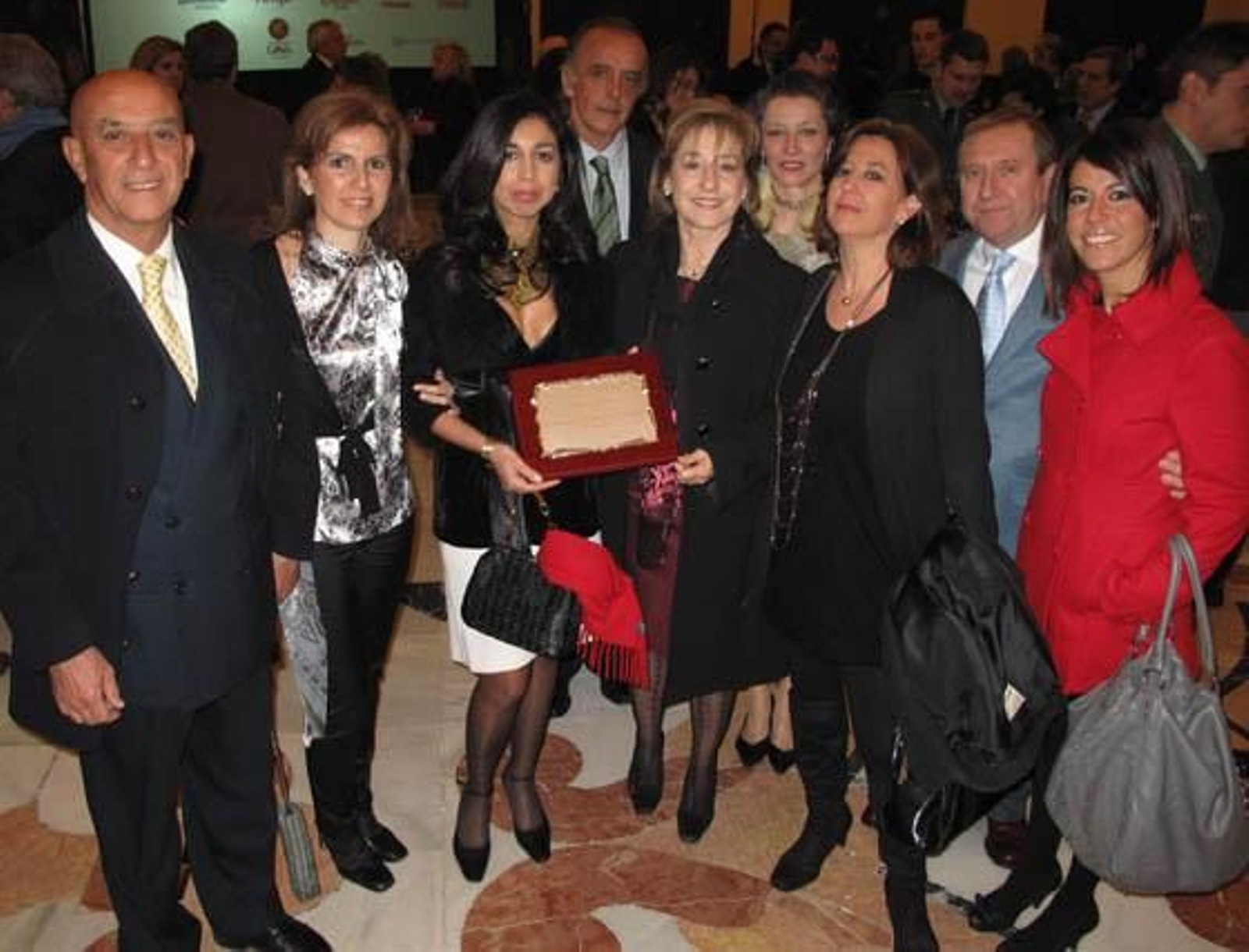 Miembros del equipo del Centro Regional de Transfusión Sanguínea de Sevilla-Huelva, que dirige Elena Franco y que recibió mención especial.

Foto: Victoria Ramírez