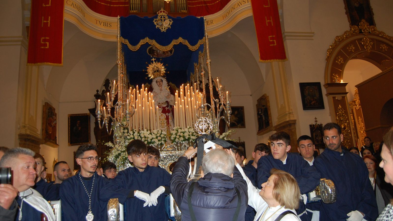 La advocación de María Santísima de la Encarnación.