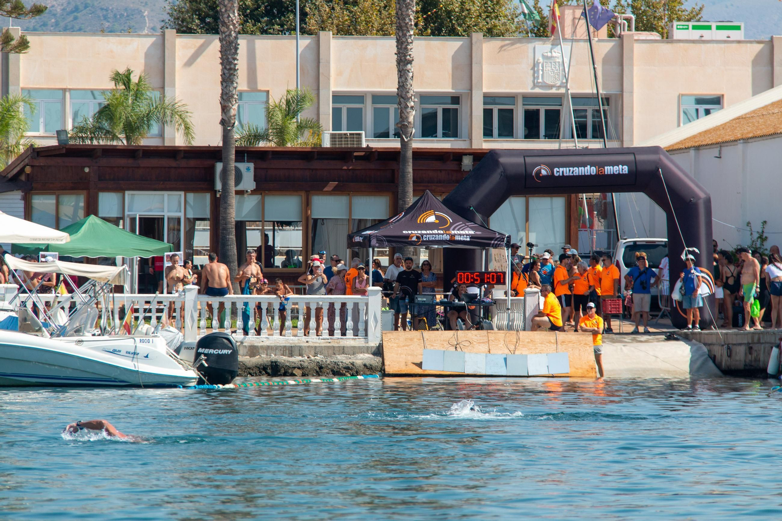 La LXXXIV Travesía a Nado del Puerto de Motril, en imágenes