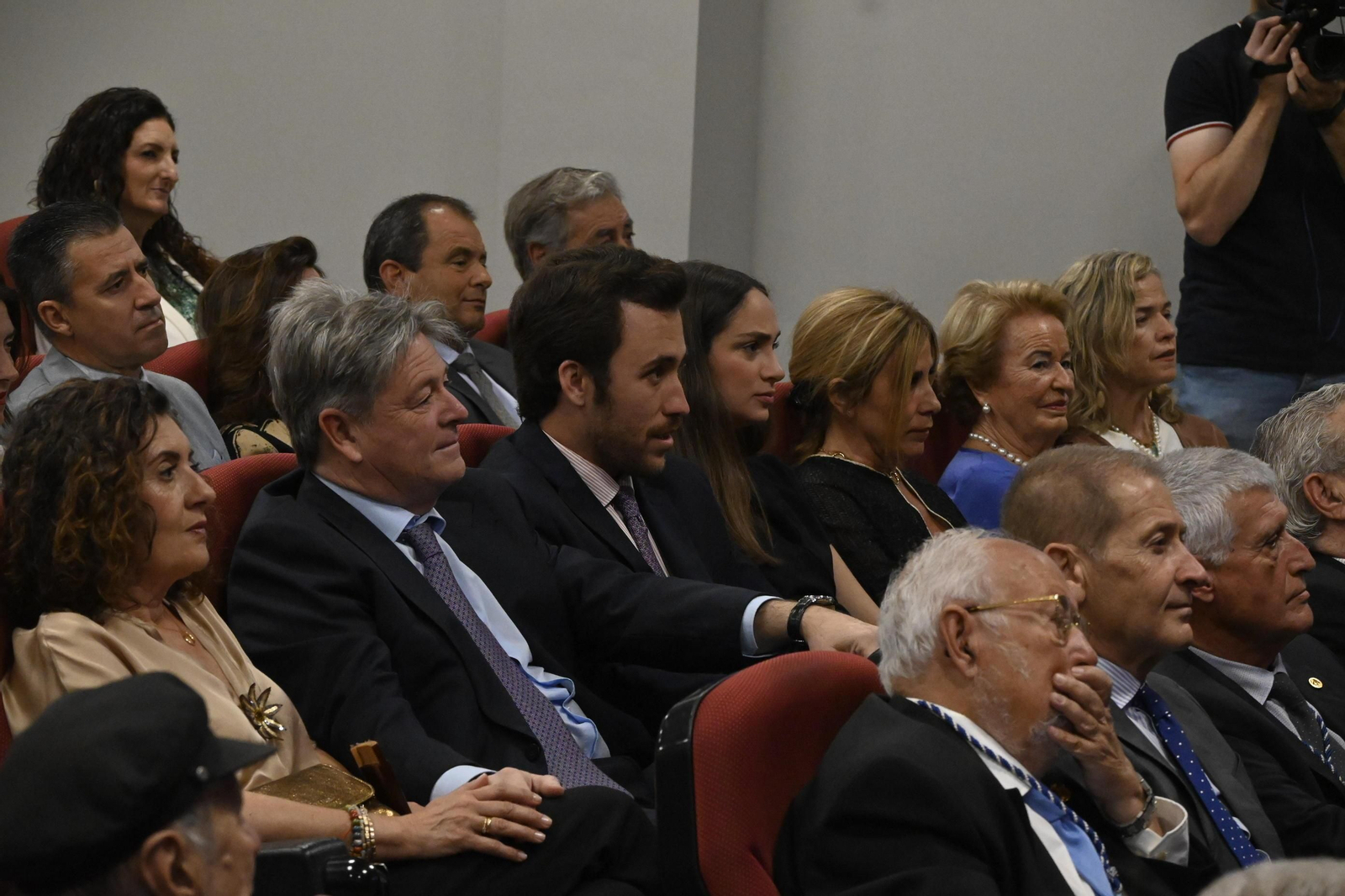 Acto de ingreso a la Academia de Ciencias, artes y Letras de Huelva de José Luis García Palacios