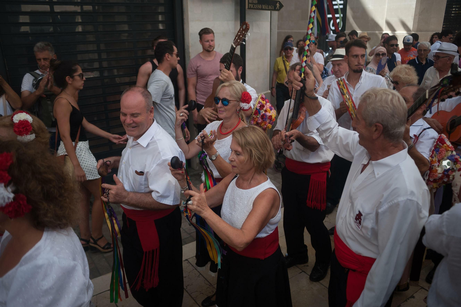 Segundo día de Feria de Málaga en el Centro y en el Real, en fotos