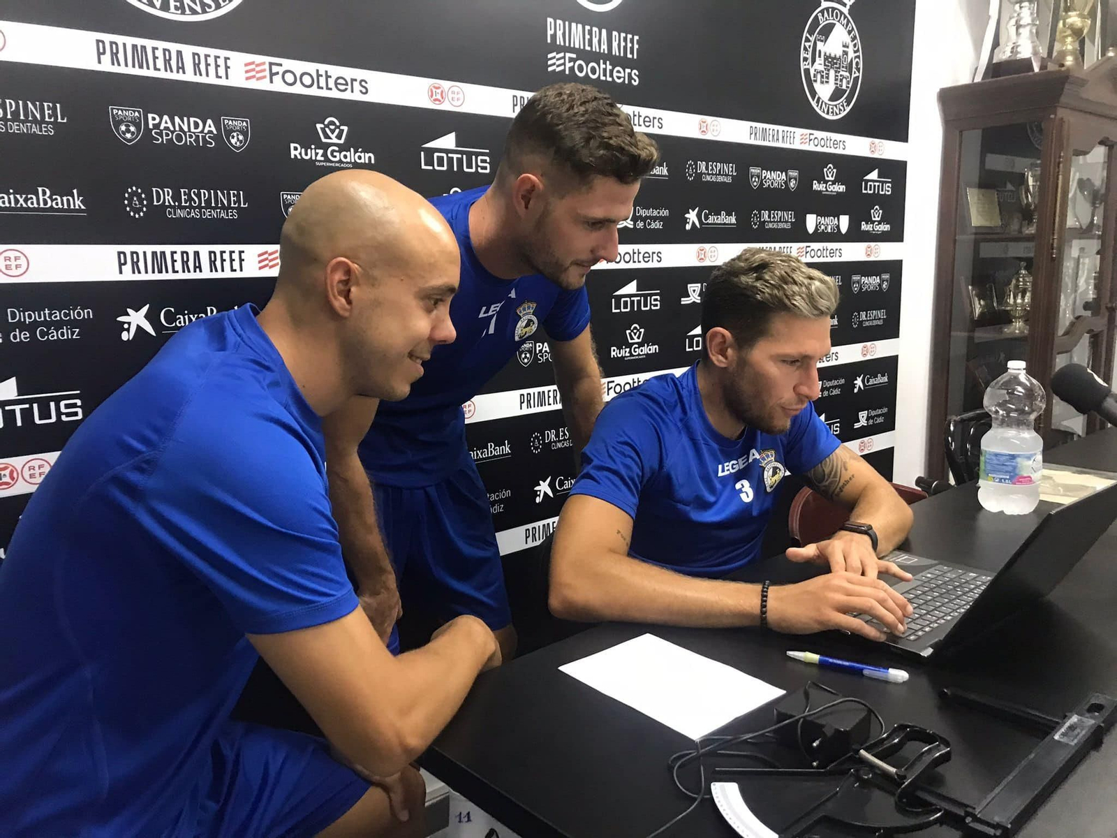 La plantilla de la Balona se somete a las pruebas físicas de la pretemporada