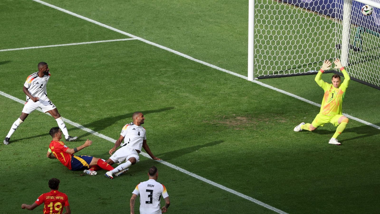 Las mejores fotos del España - Alemania