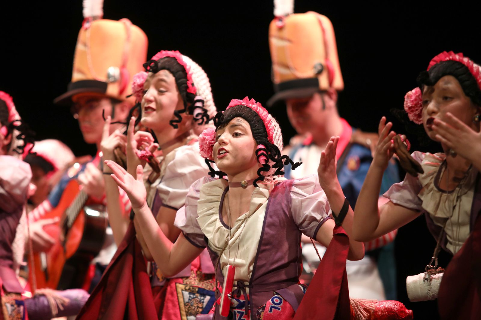 Chirigota infantil, primer premio 'Las lola lolitas'