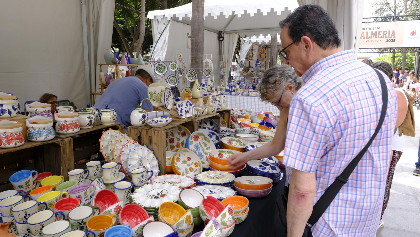 Las imágenes de la alfarería de la Feria de Almería 2025