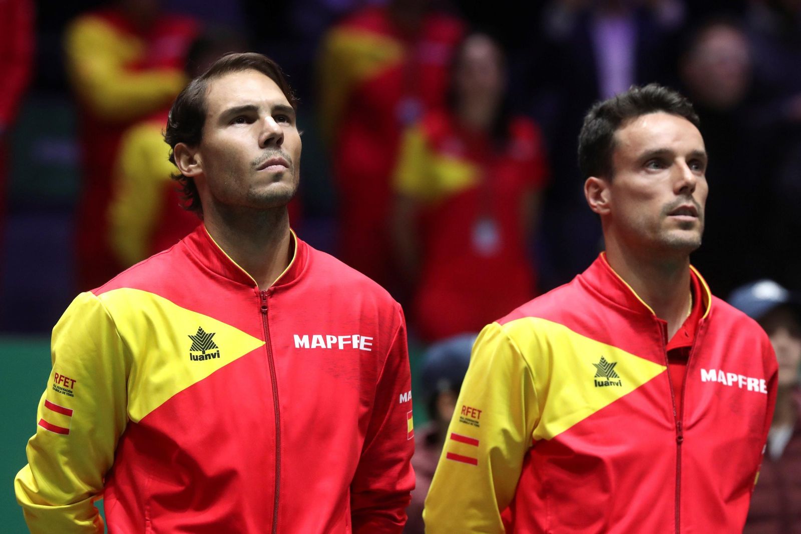 Rafa Nadal y Roberto Bautista.