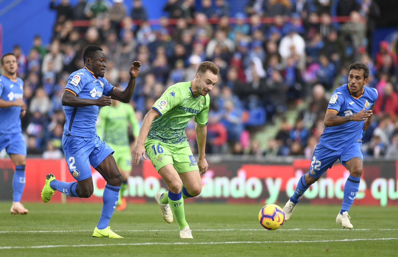 Las imágenes del Getafe-Betis