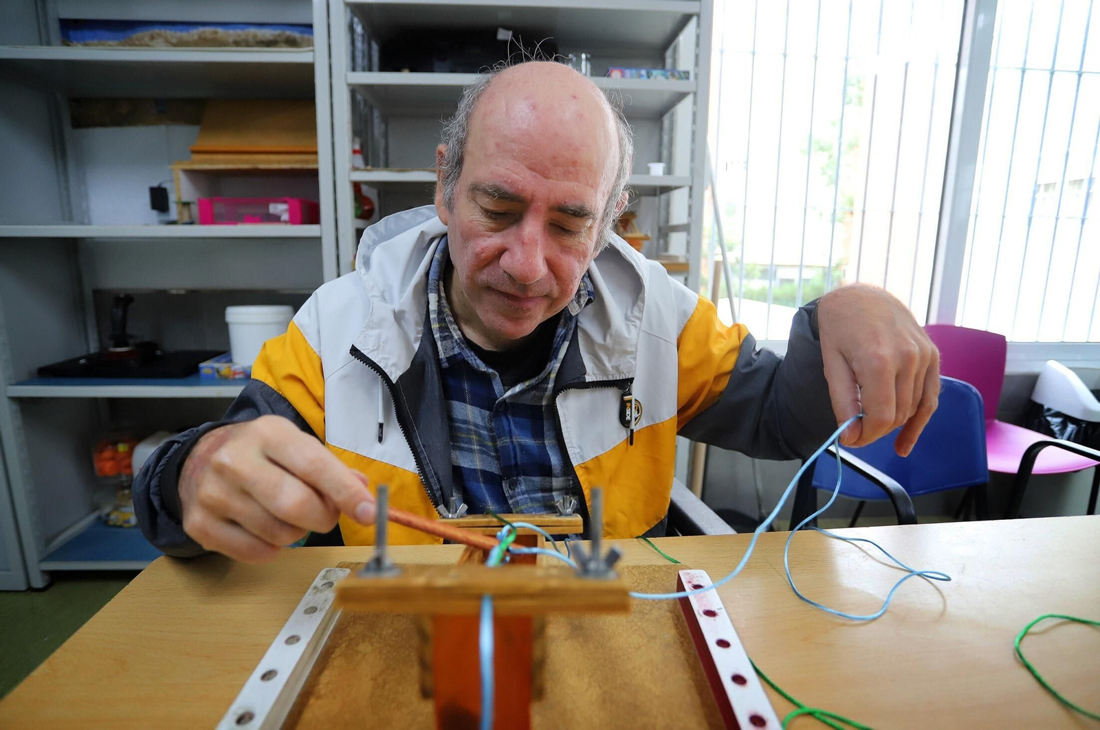 Rehabilitación en el centro Aspacehu de Huelva.