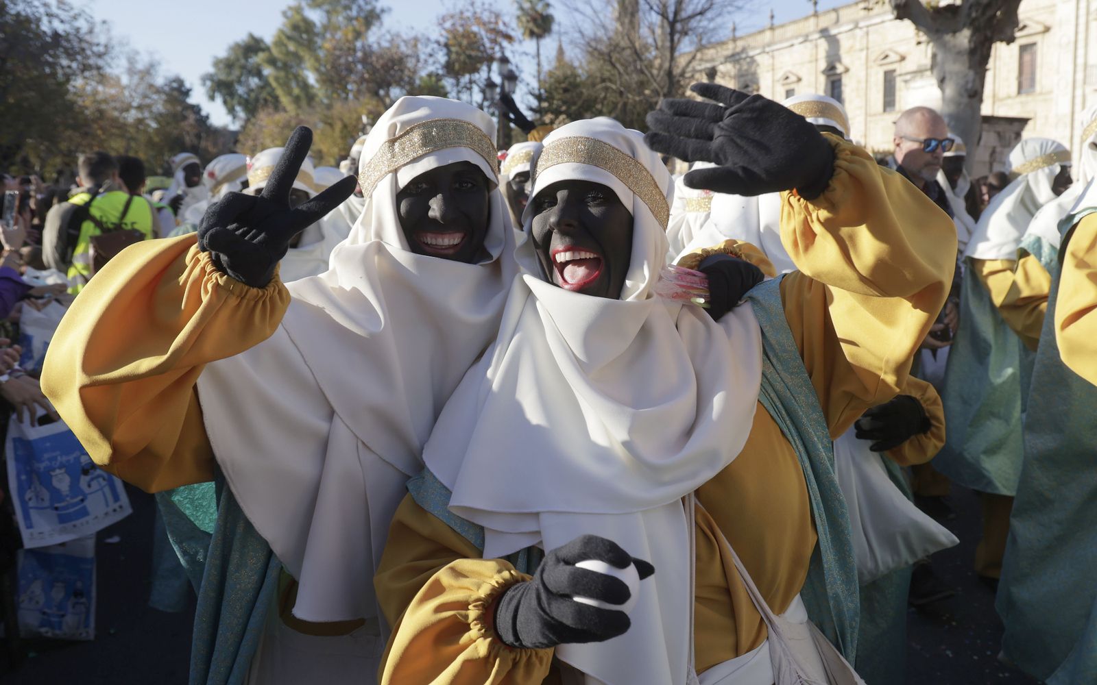 Las imágenes de la Cabalgata de los Reyes Magos en Sevilla