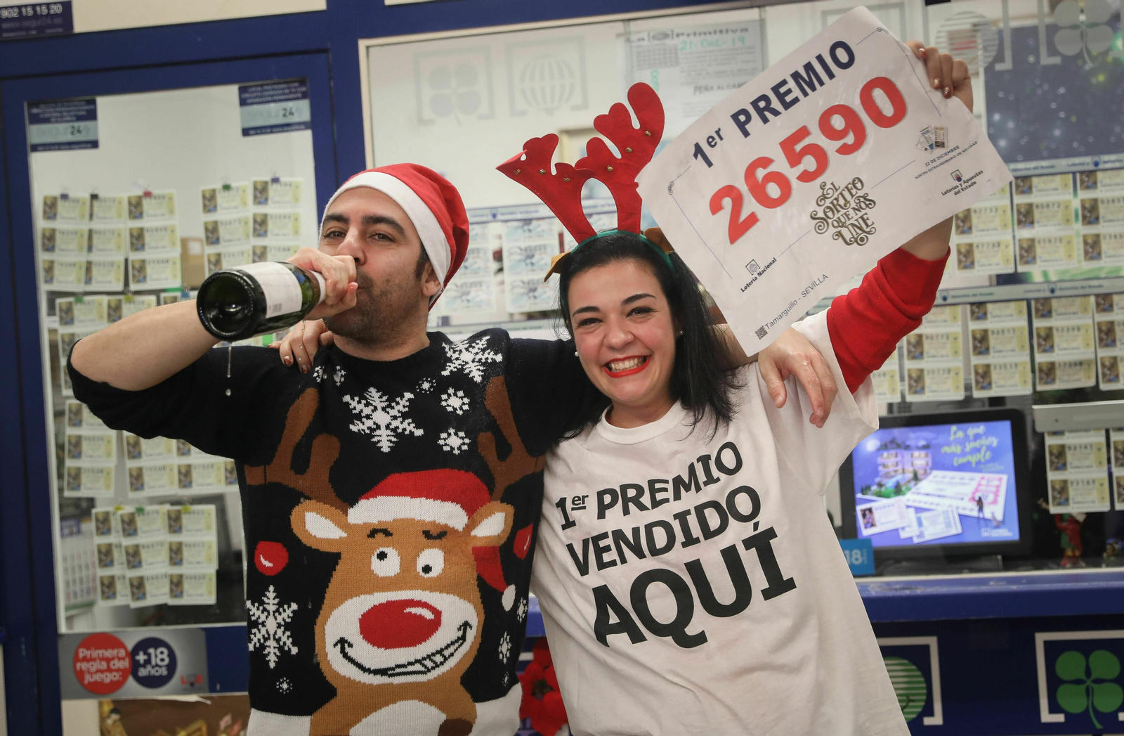 Las imágenes del Sorteo de Navidad