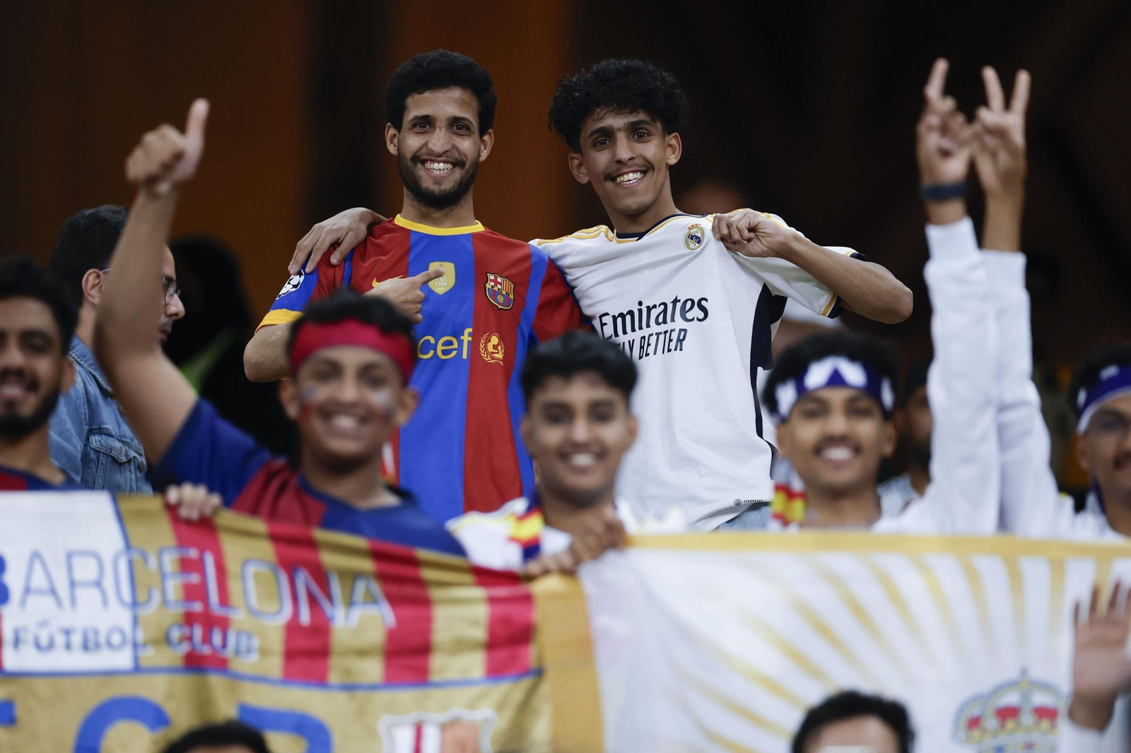 Las fotos de la Supercopa Barcelona - Real Madrid