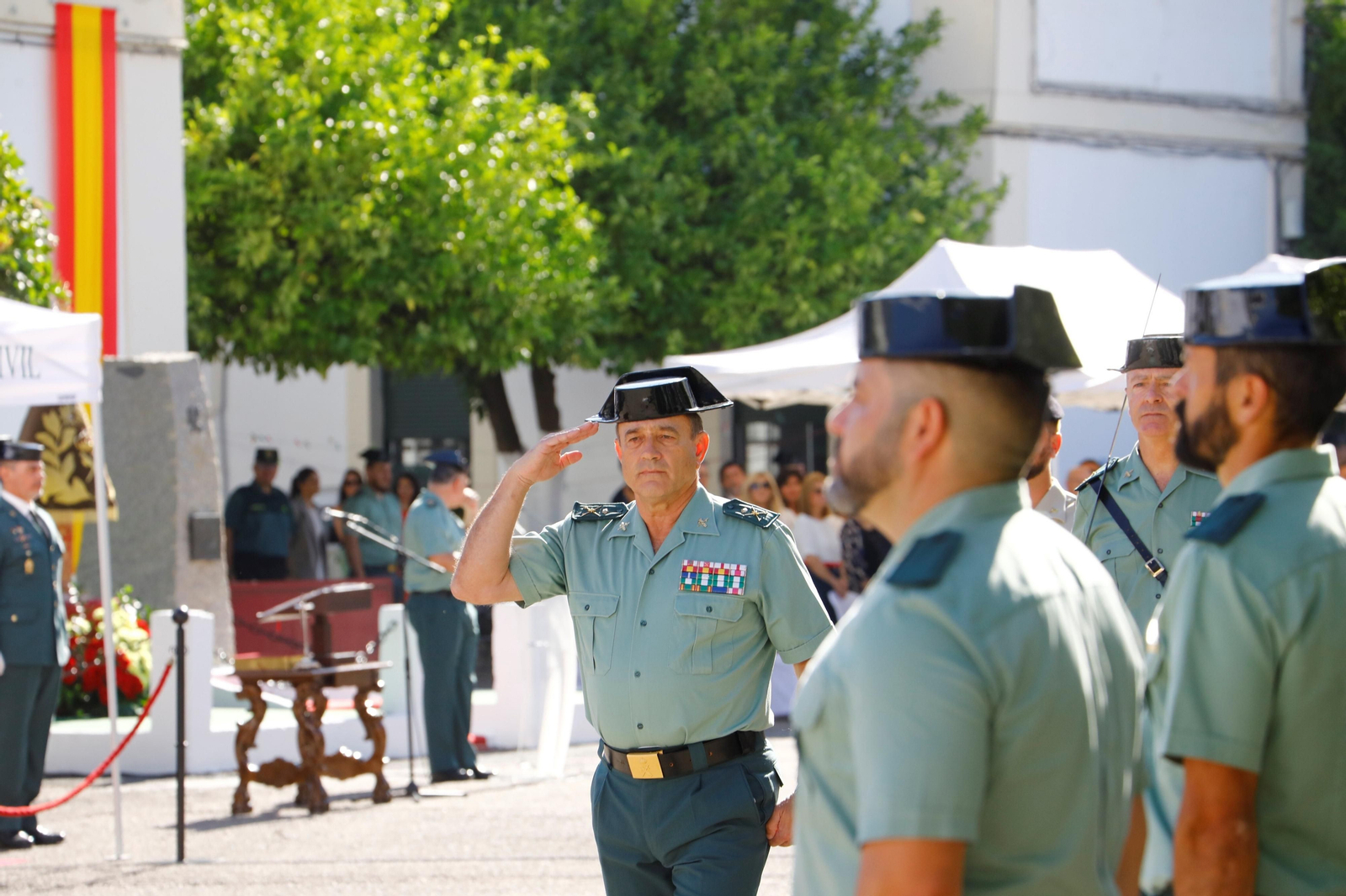 Las imágenes de la toma de posesión del nuevo jefe de la Comandancia de Córdoba, el coronel Ramón María Clemente