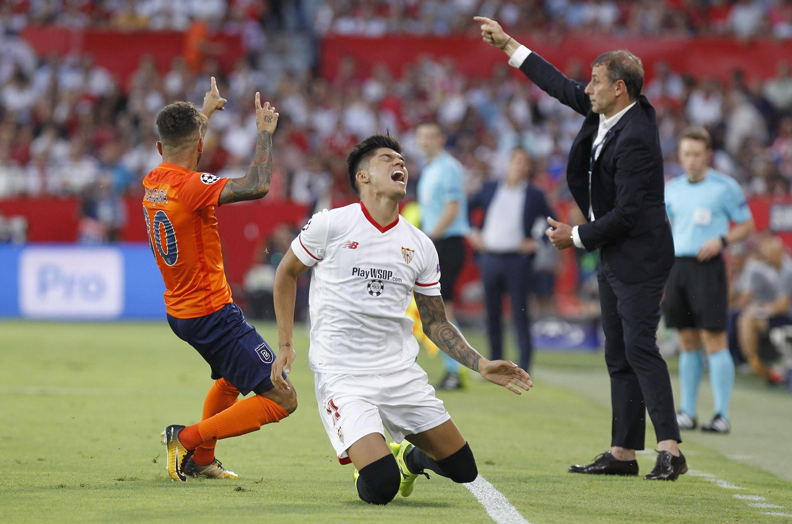 Las imágenes del Sevilla-Basaksehir