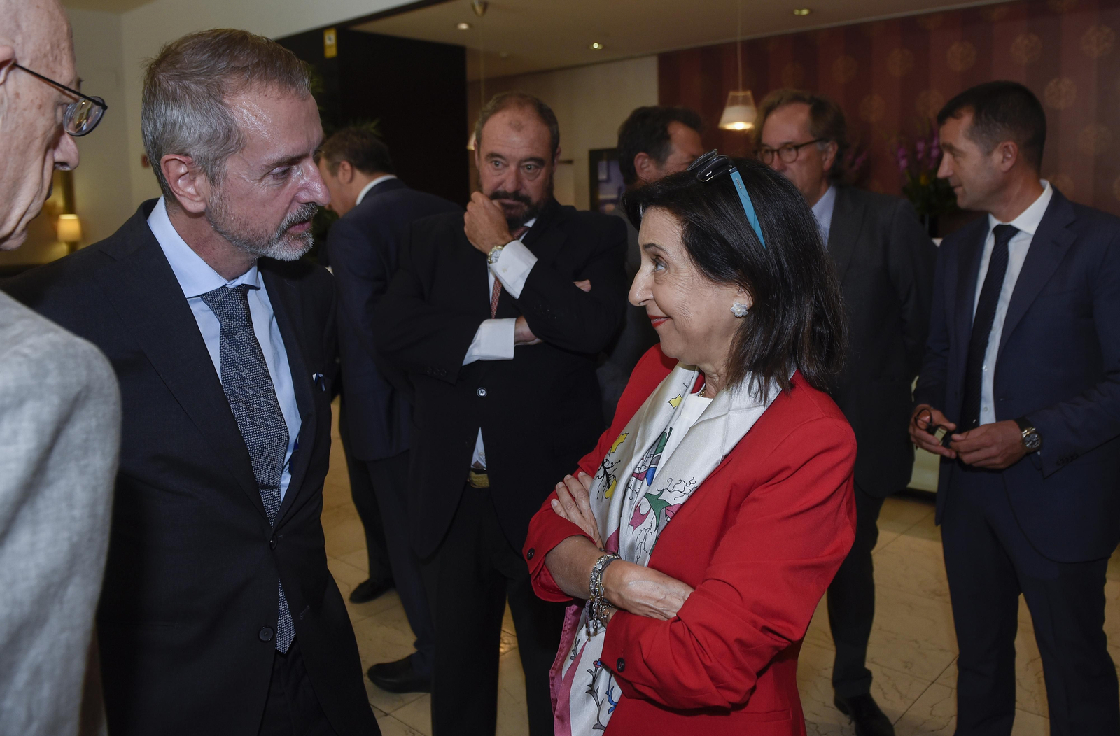 Las imágenes del Foro Joly con la Ministra de Defensa, Margarita Robles