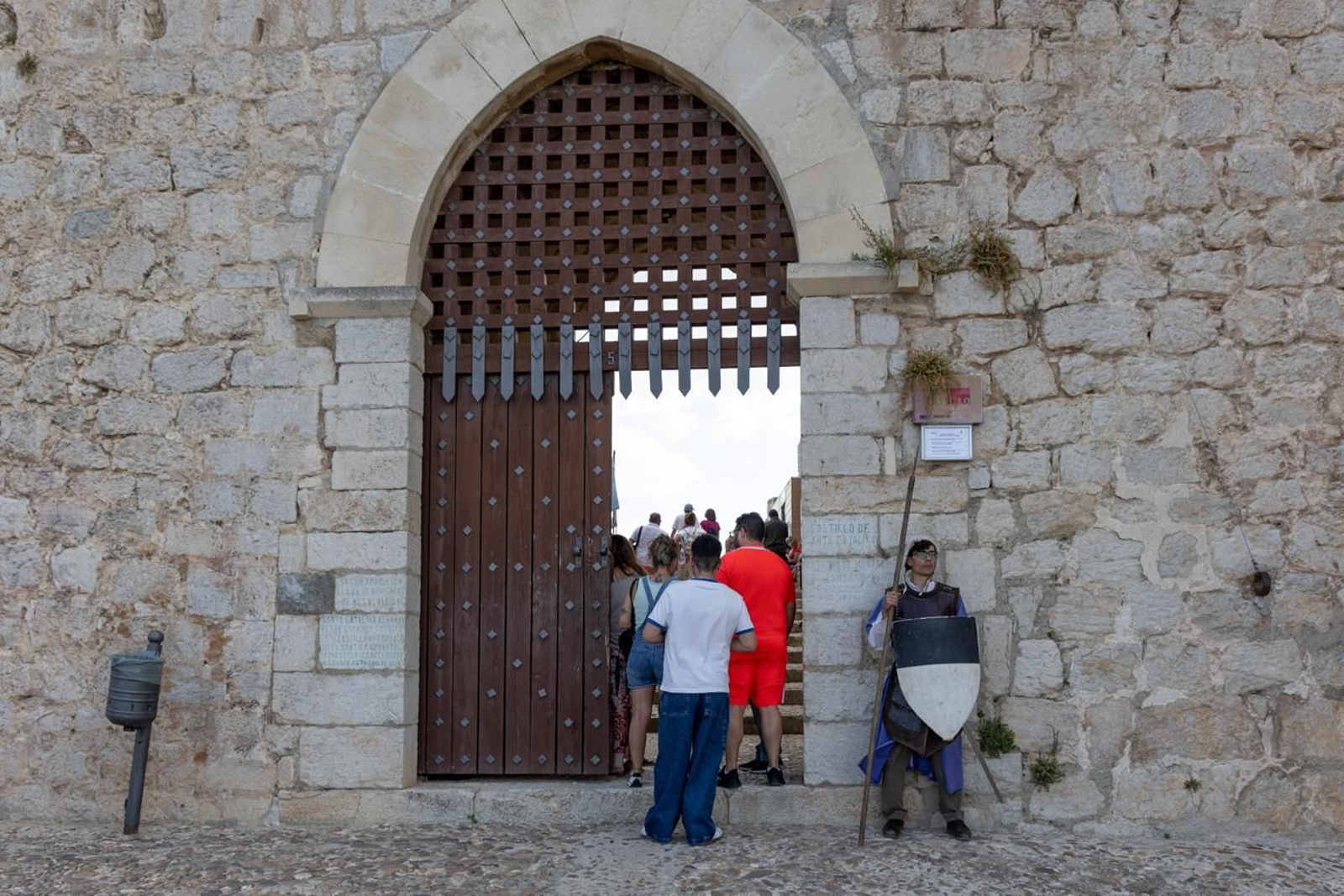 Moradores del Castillo de Jaén, recreación histórica de la Edad Media en el Cerro de Santa Catalina