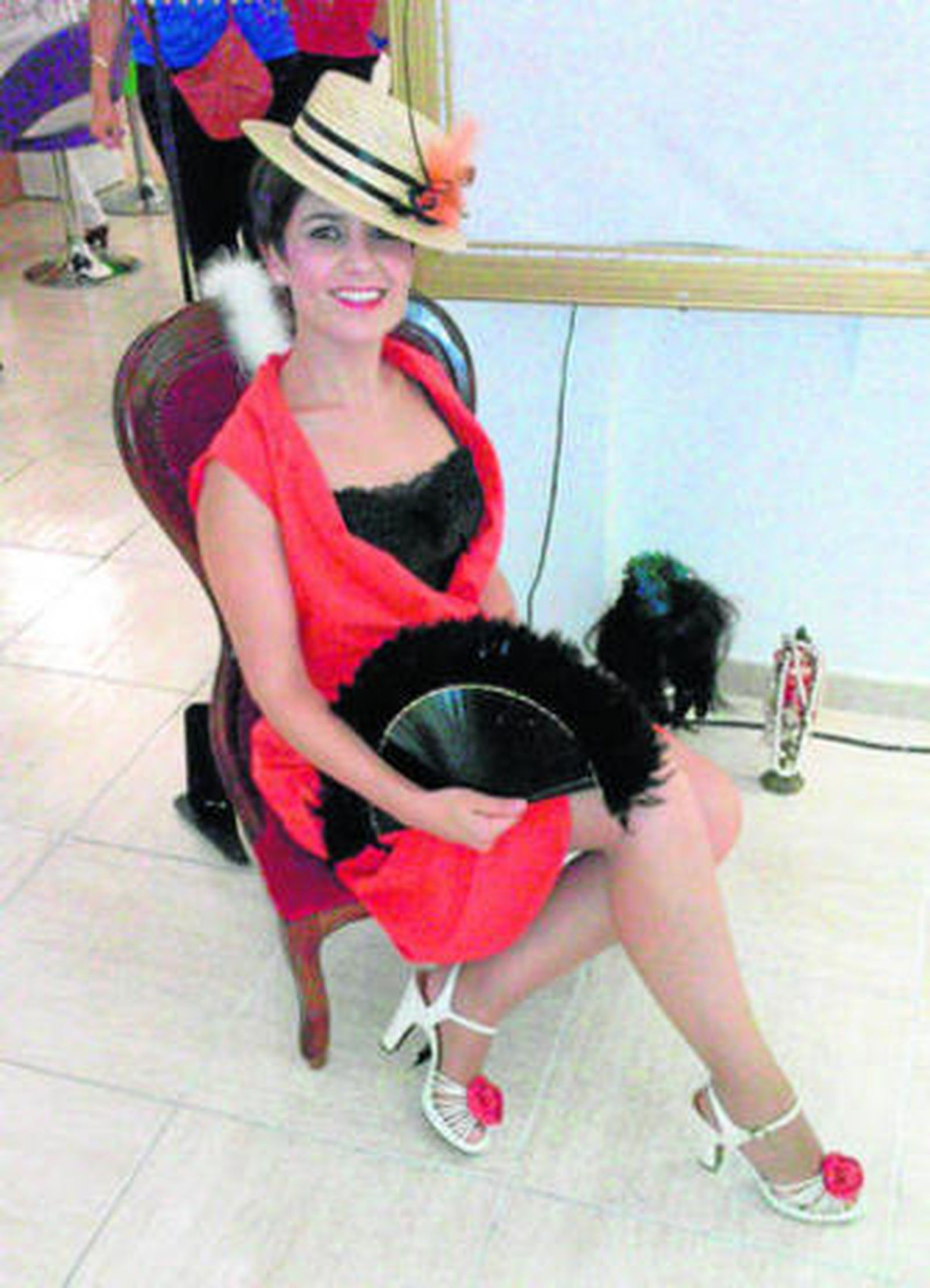 Isabel González Bonillo es una diseñadora de tocados con un gran futuro por delante.