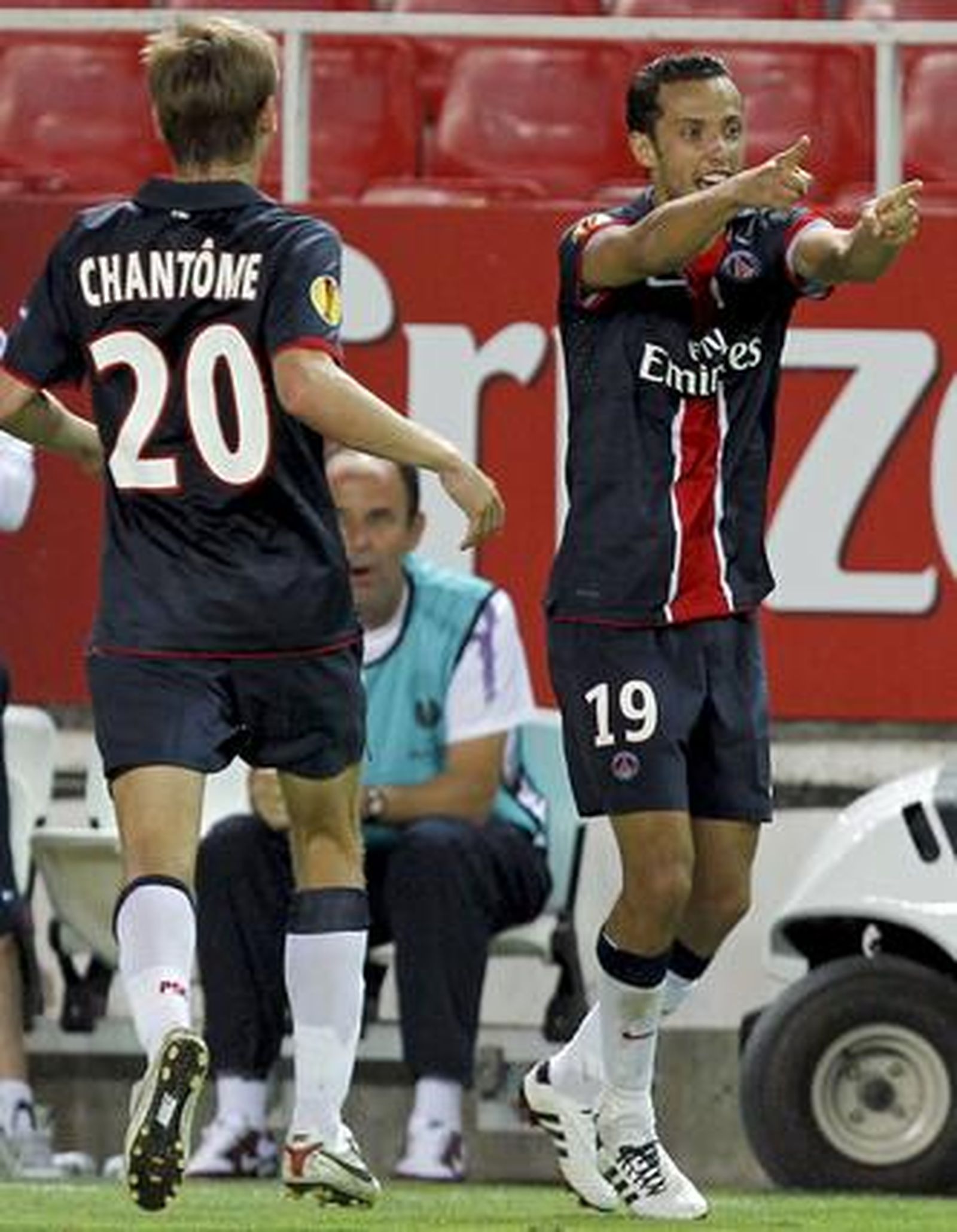 Las imágenes del Sevilla-PSG