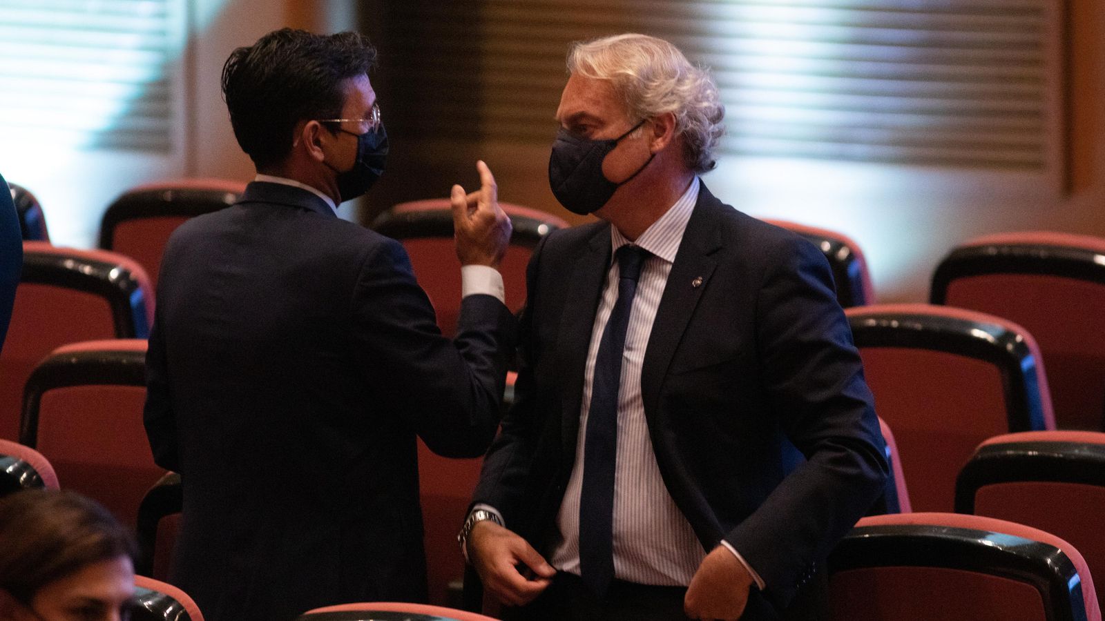 Reunión de portavoces de Granada en la visita de los Reyes