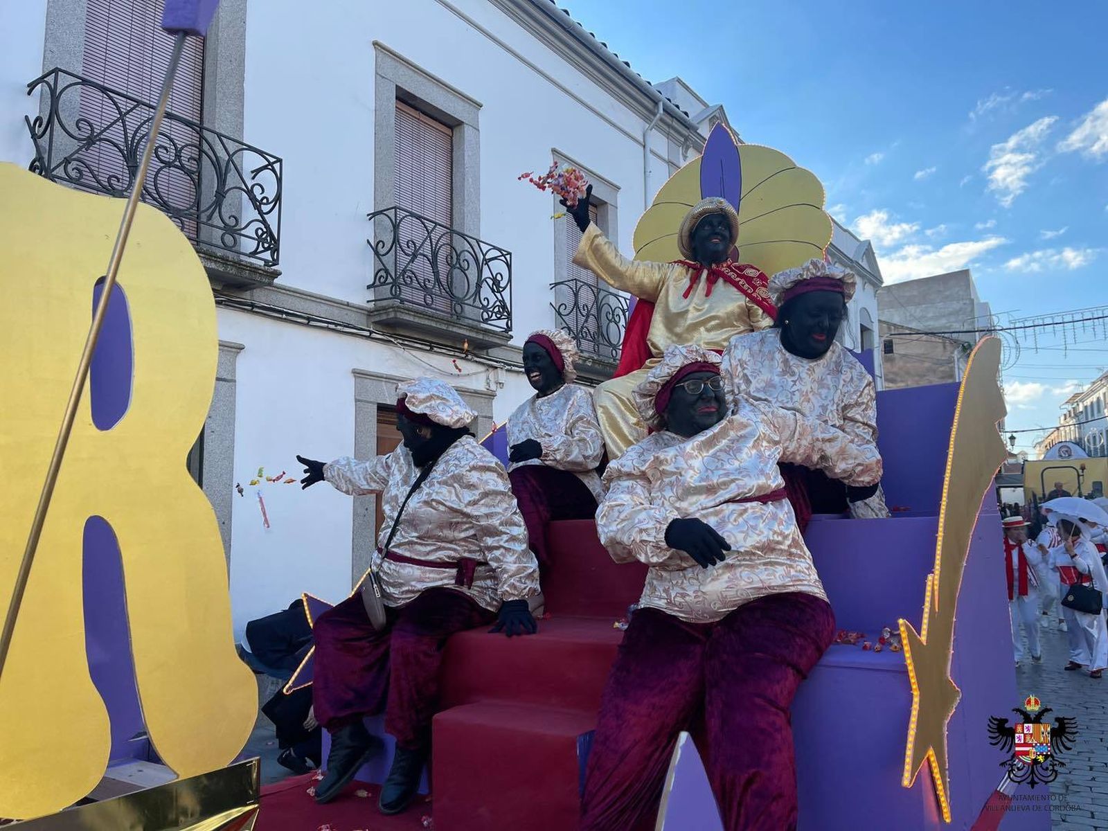 La Cabalgata de Reyes de Villanueva de Córdoba, en imágenes