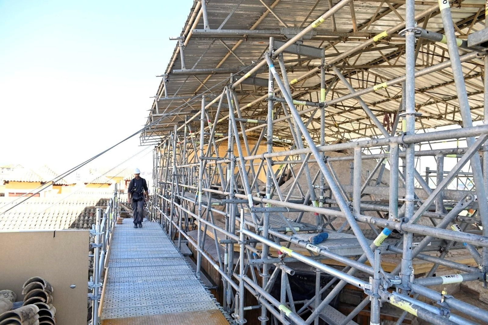 Las obras en la Maqsura de la Mezquita-Catedral, en imágenes