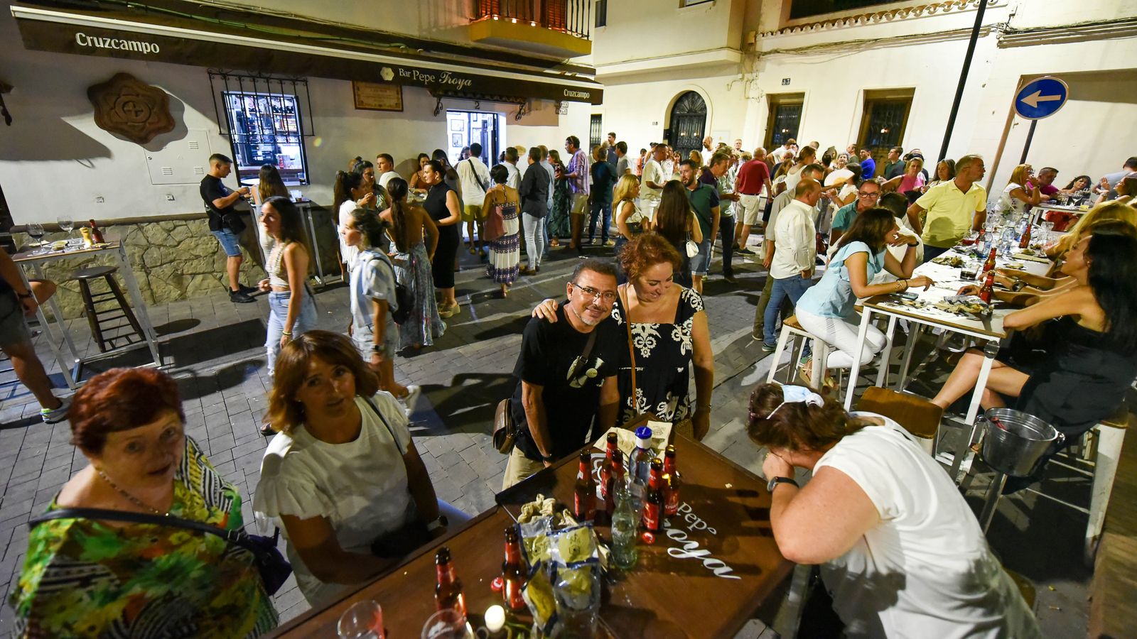 La noche de las velas y Perseidas de Algeciras, en imágenes