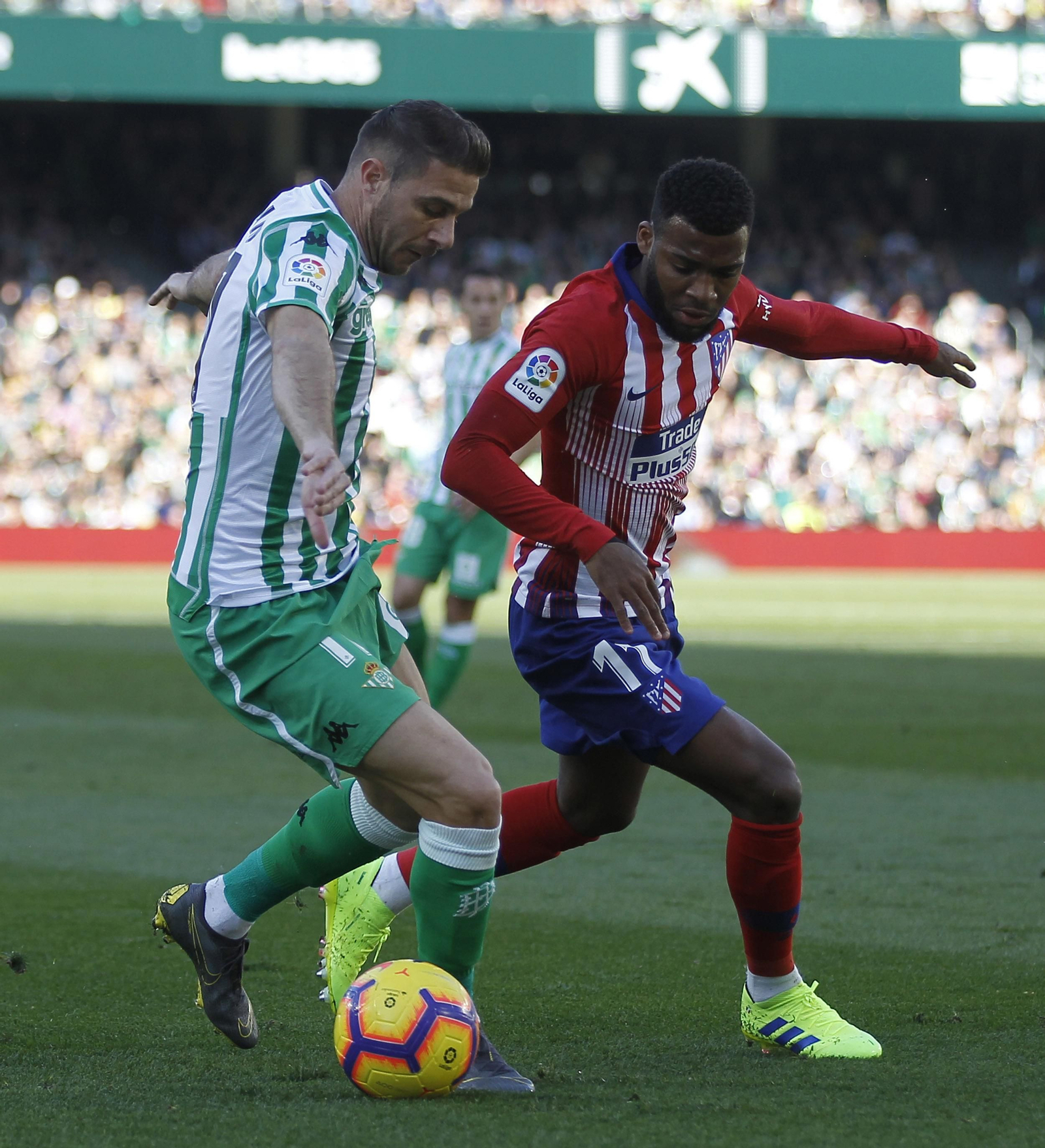 El Betis-Atlético de Madrid, en imágenes