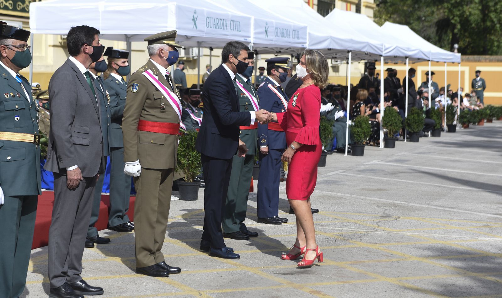 El acto del día del Pilar de la Guardia Civil, en imágenes