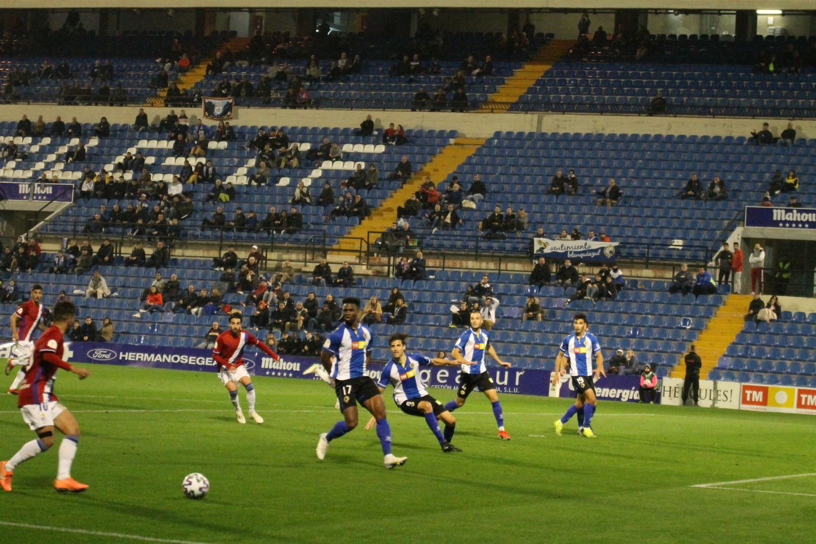 El Recreativo superó al Hércules en su primer partido copero de esta temporada.
