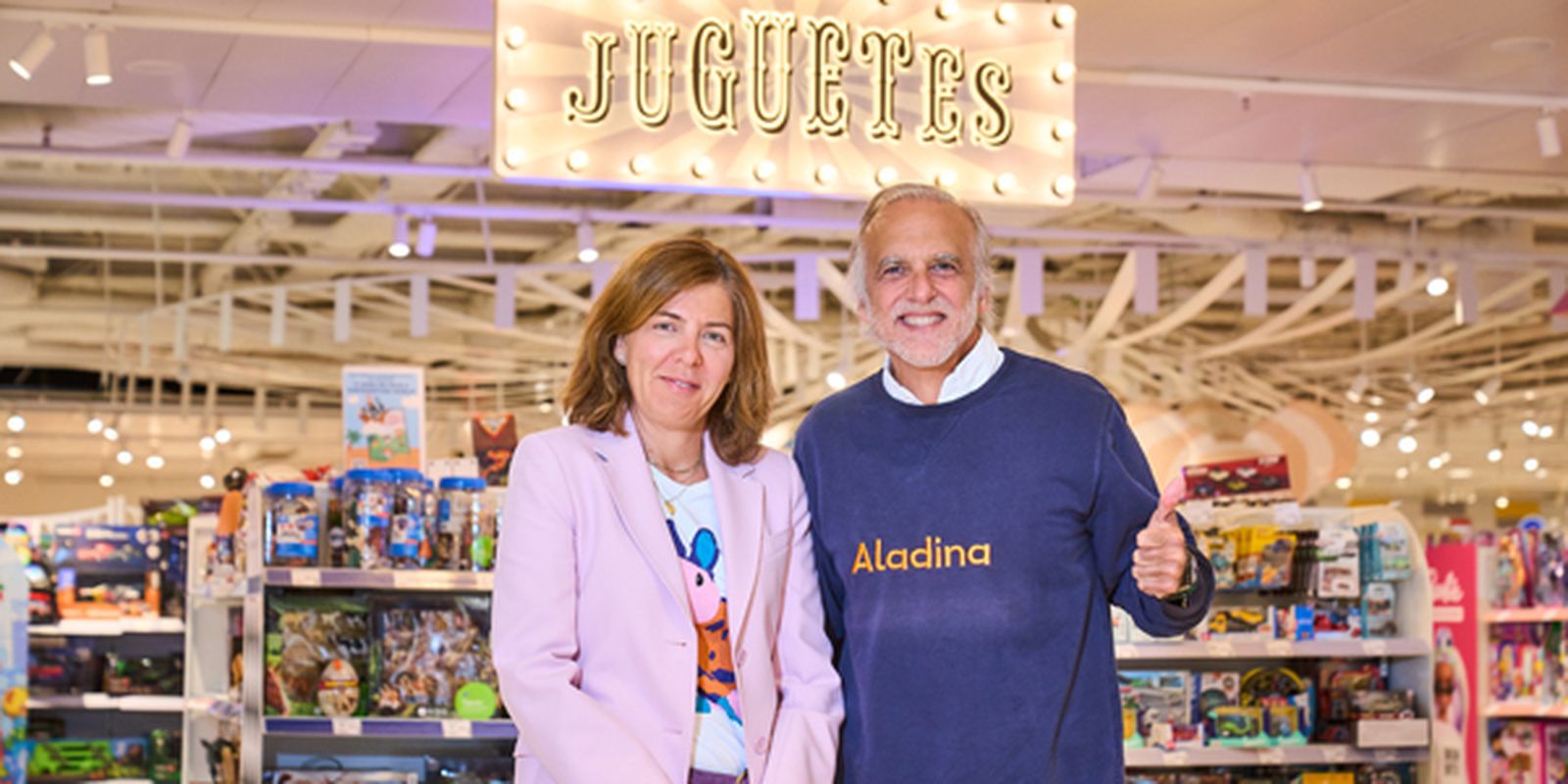Acuerdo entre El Corte Inglés y la Fundación Aladina.