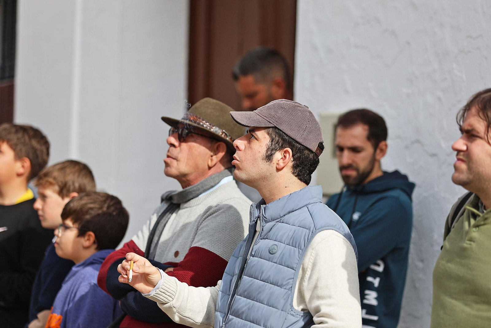 Imágenes de las tiradas de San Antonio Abad en Trigueros