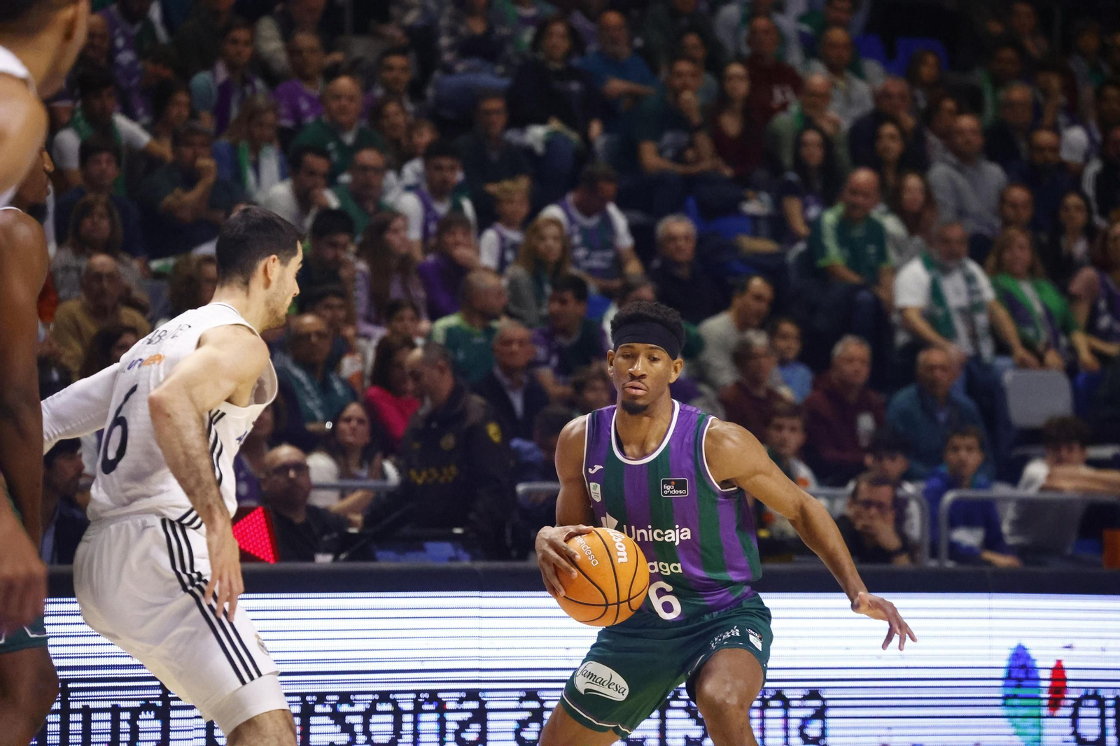 El Unicaja-Real Madrid de Liga Endesa, en fotos