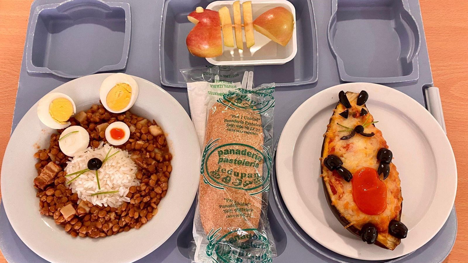 Menú divertido del Hospital de Puerto Real