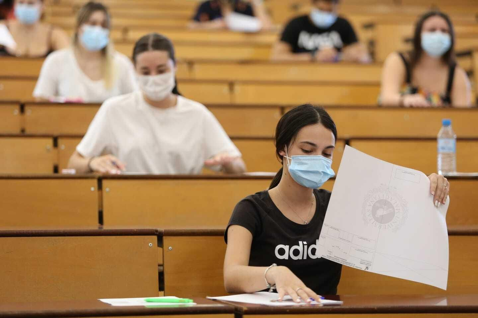 Las fotos de las pruebas de acceso a la Universidad de septiembre