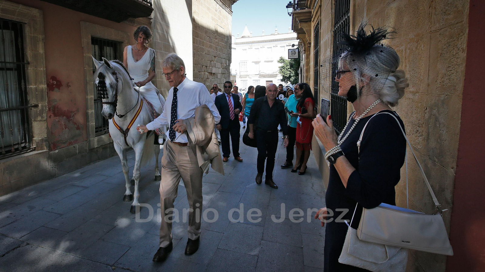 Peculiar boda de Juan Tejero con la alemana Tina Heidelberg Peculiar boda de Juan Tejero con la alemana Tina Heidelberg