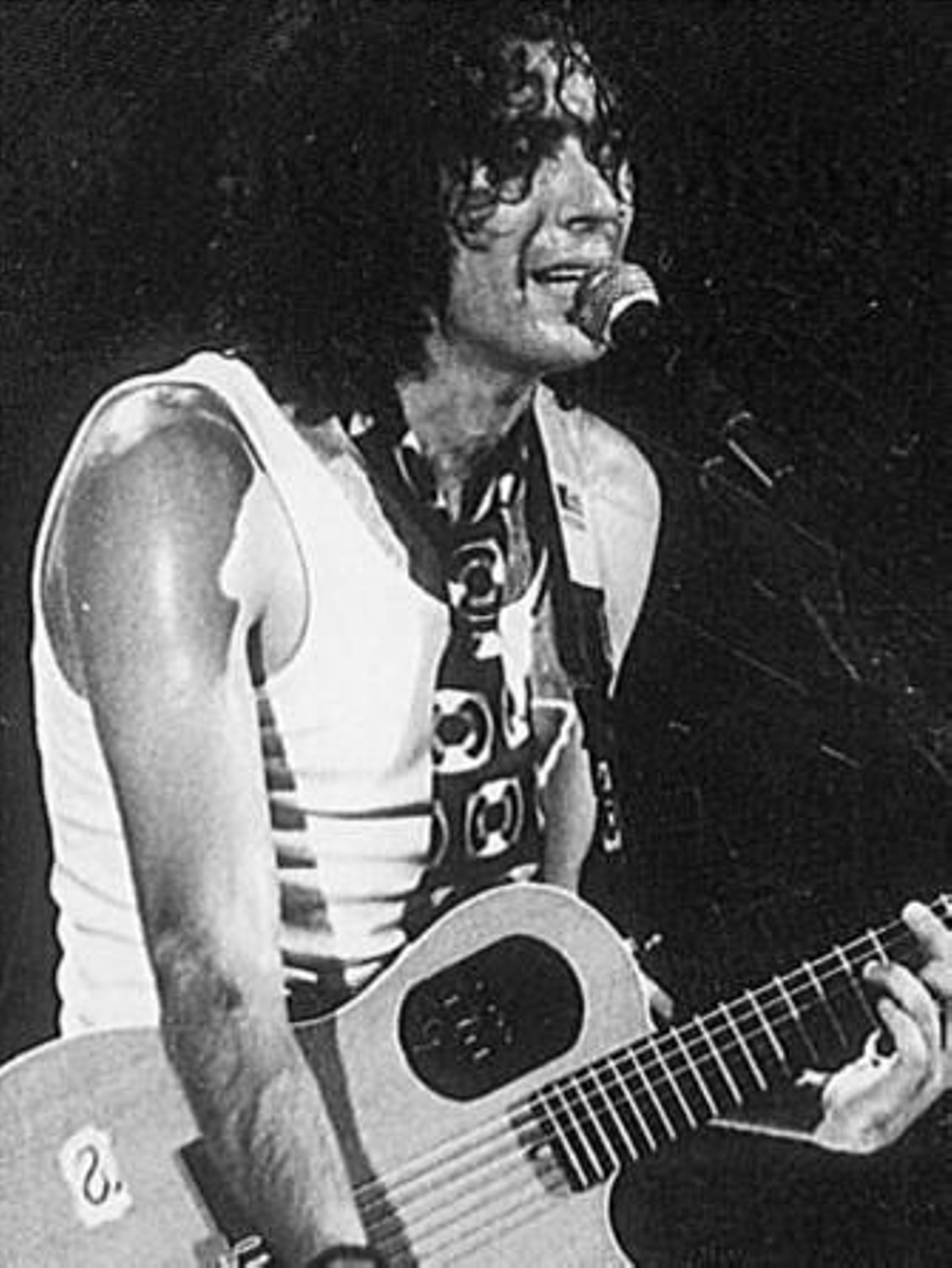 AN-Tonio, en un concierto meses antes de su muerte.