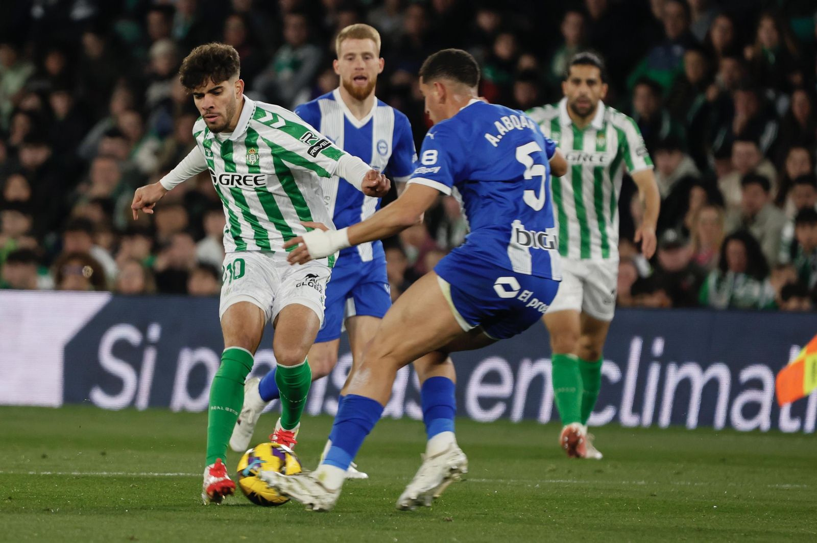 Las imágenes del Betis - Alavés