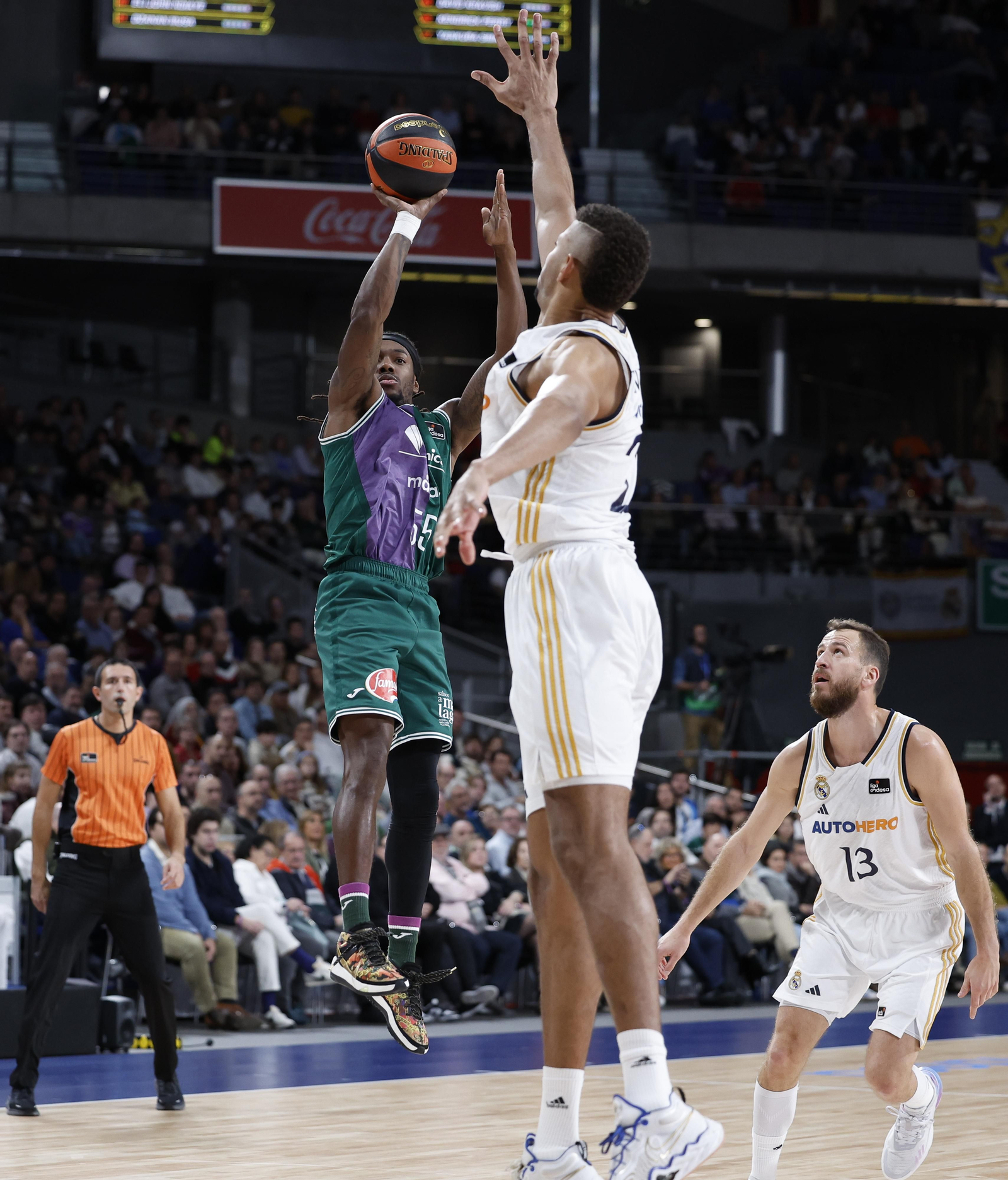El Real Madrid-Unicaja, en fotos