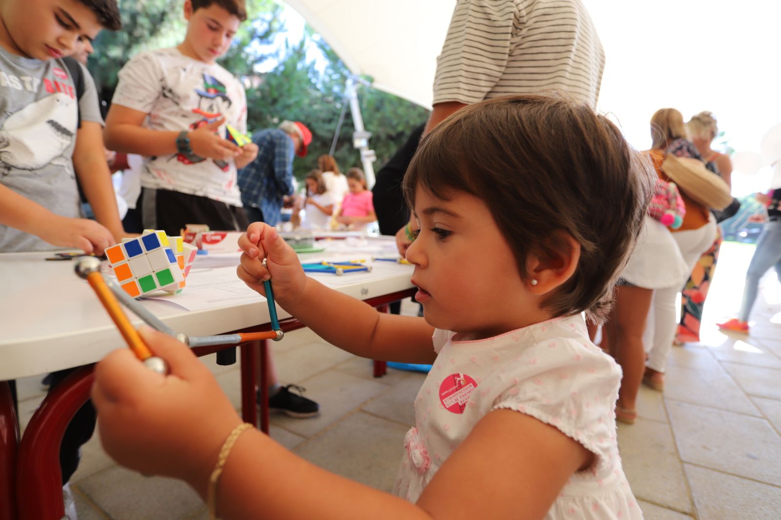 Imágenes de la inauguración de la Noche Europea de los Investigadores
