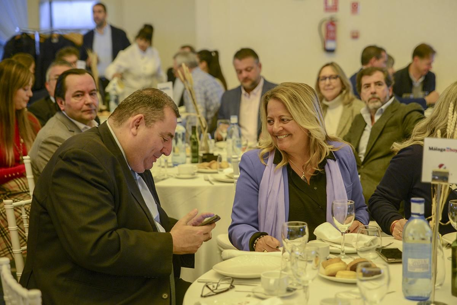 En imágenes: así ha sido el desayuno informativo de Jaén Hoy con el alcalde, Agustín González