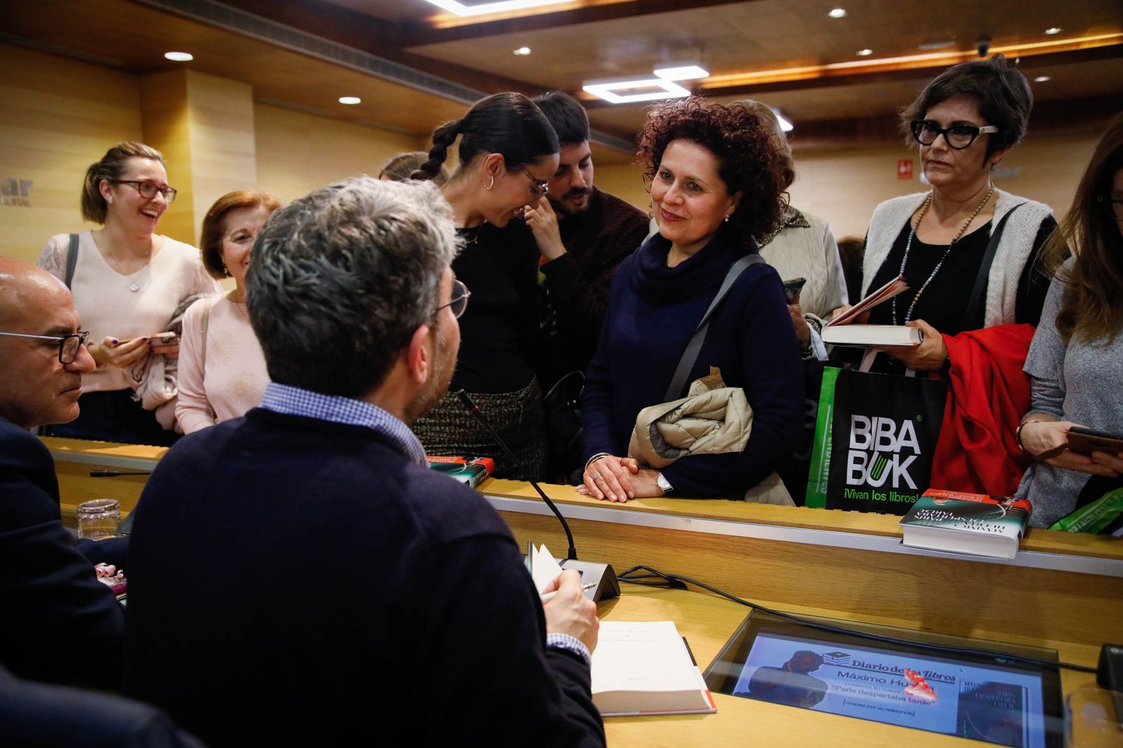 ¿Has estado en la presentación del libro de Máximo Huerta? Entra en la galería y buscate