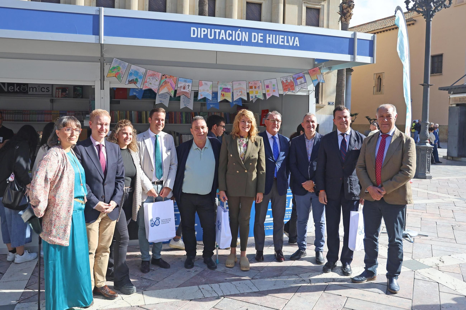 Imágenes de la  inauguración de la 48 edición de la Feria del Libro en Huelva