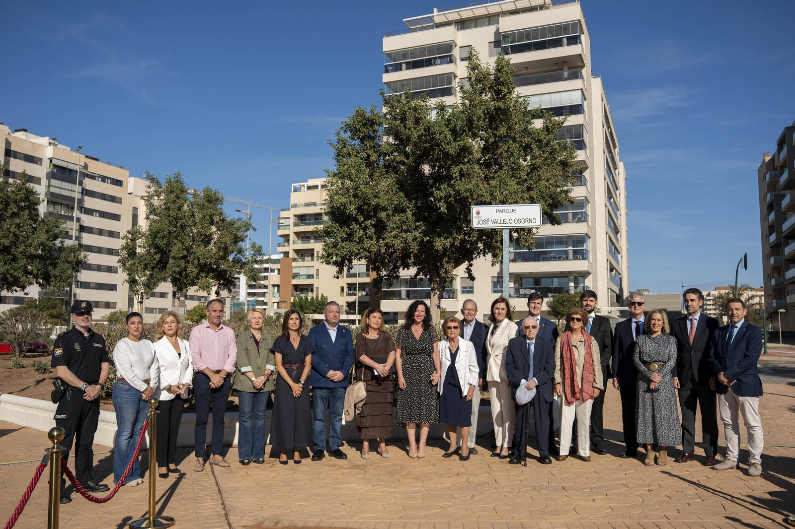 Aquí puede ver como ha sido la inauguración del Parque José Vallejo Osorno de Almería