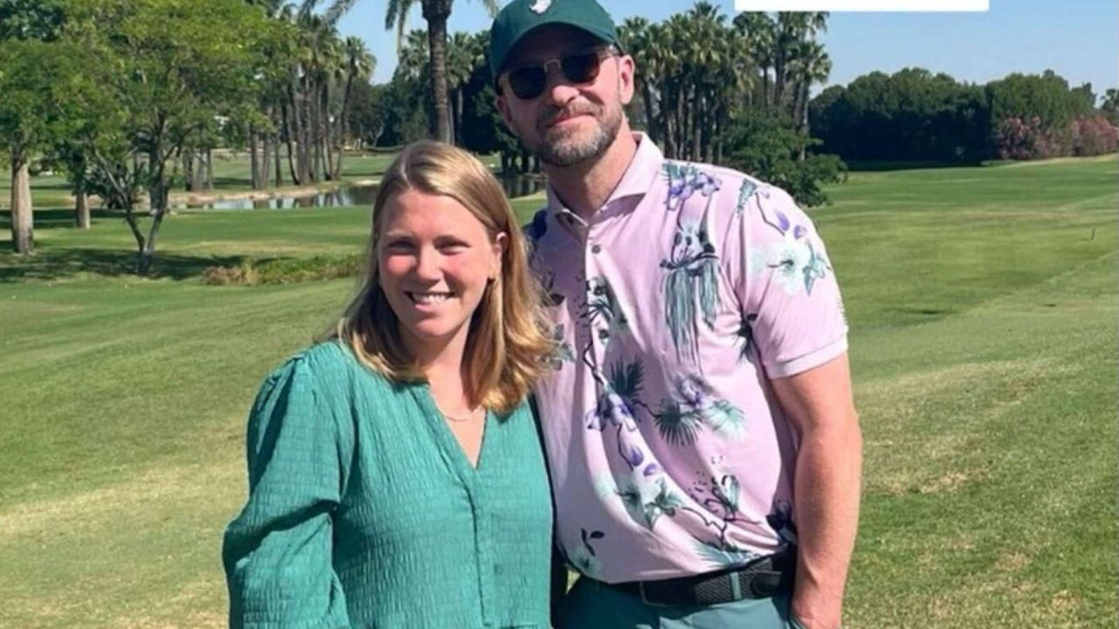 Justin Timberlake, en el Real Club de Golf Sevilla