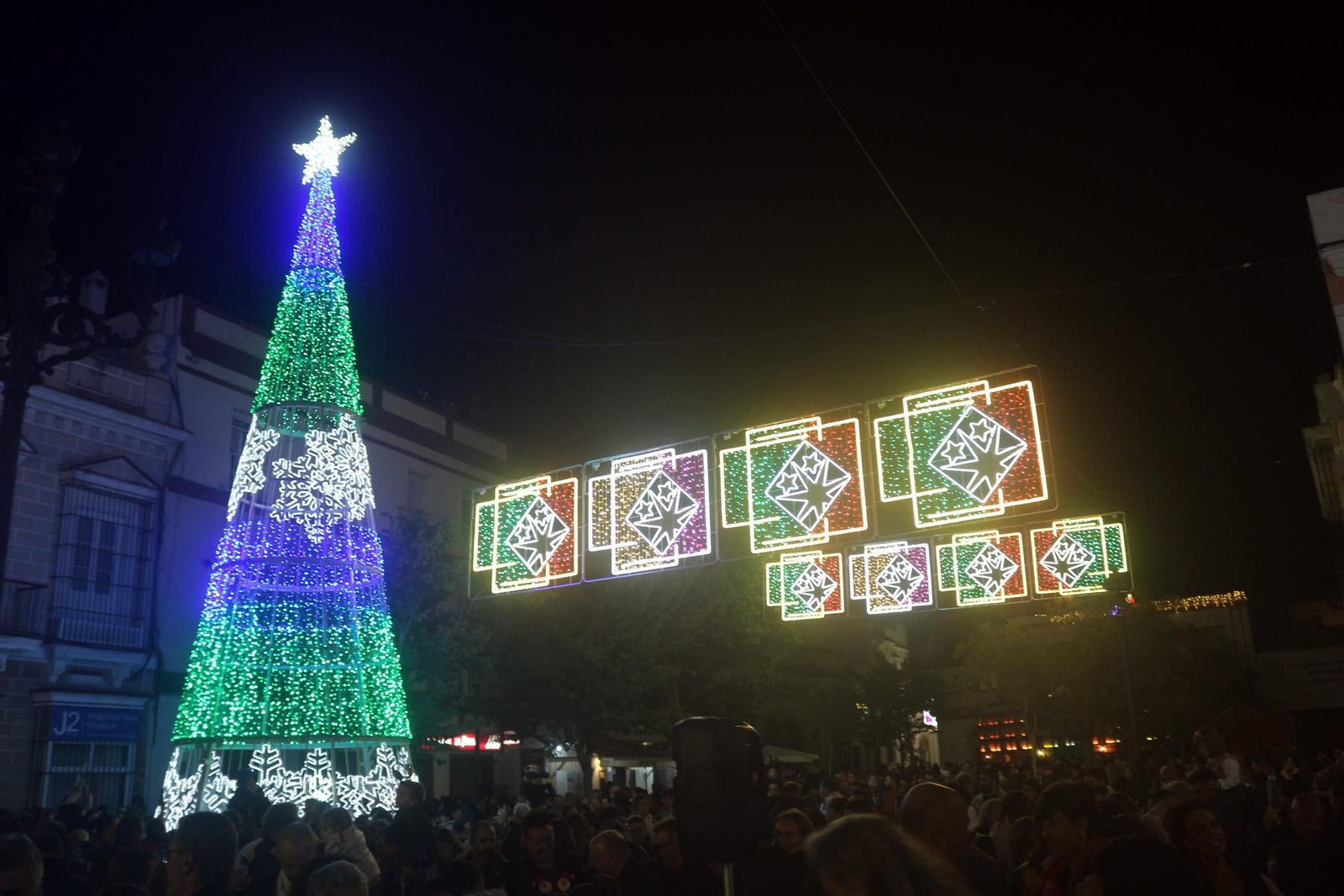 Así se ha recibido a la Navidad en Puerto Real Así se ha recibido a la Navidad en Puerto Real